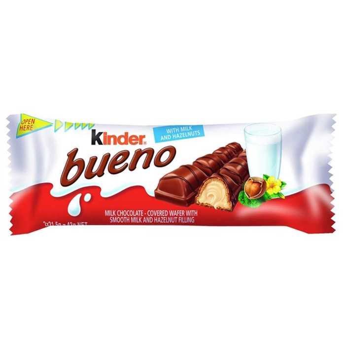Kinder Bueno 2 Bars 43g
